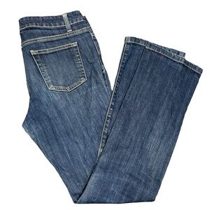 Classic Women's Blue Denim Jeans - Straight Leg